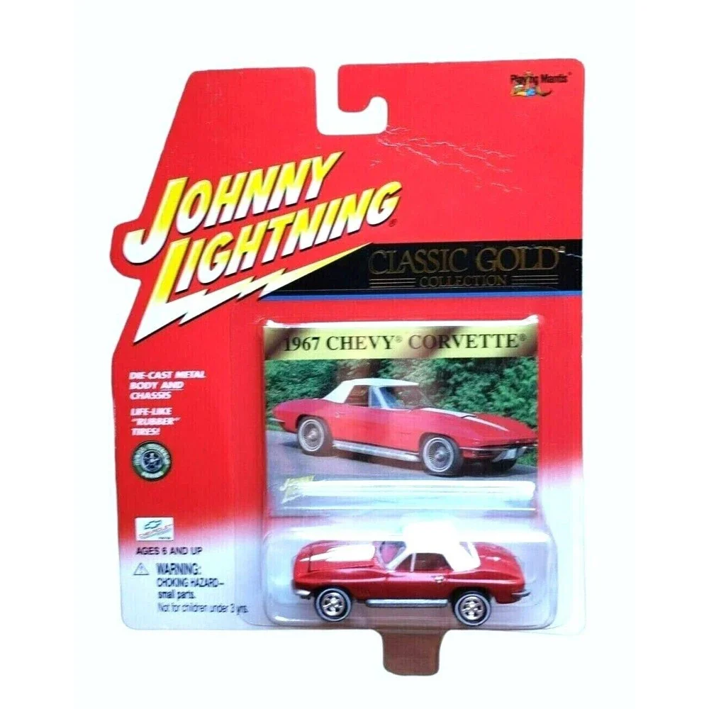 2000 Johnny Lightning 1967 CHEVY CHEVROLET Classic Gold Collection RED RRs 1:64
